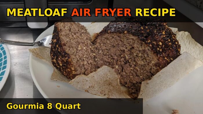 How to Make Meatloaf in a Basket Air Fryer | Gourmia 8 qt Recipe