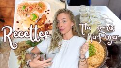 🧑‍🍳 IDEE REPAS 🍽️ DESSERTS au THERMOMIX & AIRFRYER 🥧