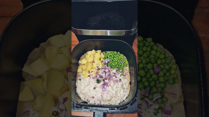 Instant Snacks Recipe In Airfryer #shortsvideo #shorts #reels #recipe #cooking #vegkabab #food