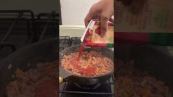 Lasaña de carne y calabaza en freidora de aire #receta #lasaña #quehagodecomerhoy