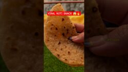 Leftover Roti Kebabs in Airfryer 😍🔥 | Crispy Snack Hack! #ytshorts #trending