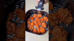 Lemon Garlic Chicken Nuggets in Airfryer#shorts#anvikadeliciousdishes