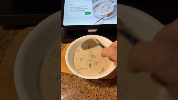 Low Carb Mushroom Gravy #thermomix