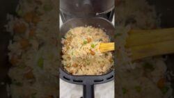 Matar Soybean Pulao in air fryer #food #recipe #trending #ytstudioes #viral #pulao #easyrecipe