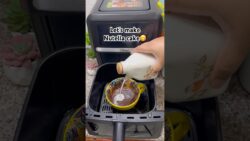 Nutella Mug Cake In an Airfryer – Less Ingredients and Simple Steps #viralshorts #Shorts # ...