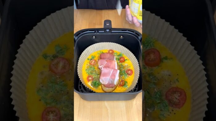 Omlette Rezept aus dem Airfryer!😍 #airfryer