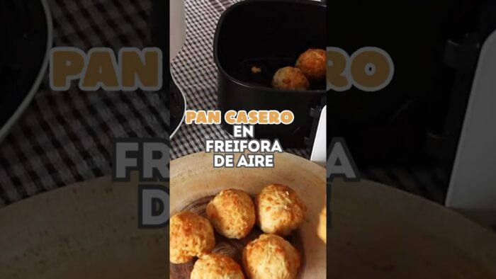 PAN CASERO en FREIDORA de AIRE *Pan de Queso* RECETAS AIR FRYER