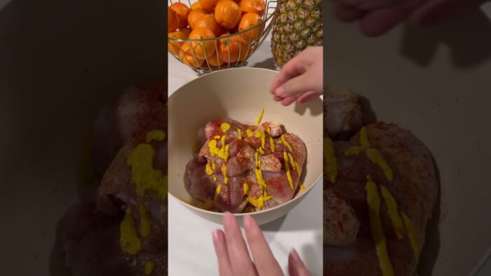 Pollo frito en freidora de aire #pollo  #pollofrito #pollojugoso  #receta  #cocina