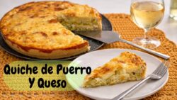 Quiche de Puerro y Queso 🧀 | Receta Fácil en Thermomix | TM7