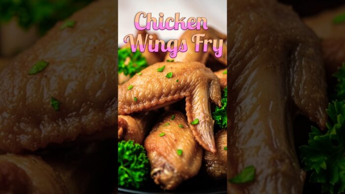 Quick & Crispy Chicken Wings Fry 🍗 | No Oven | No Air Fryer #recipe