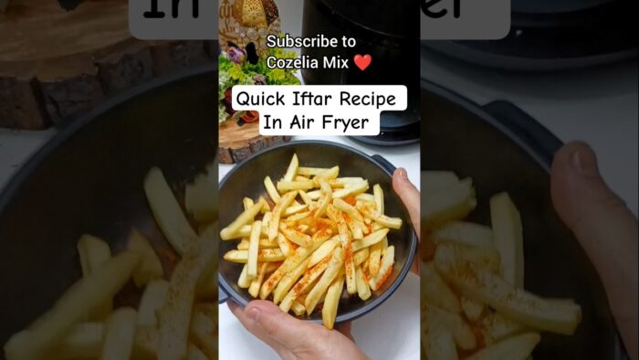 Quick Iftar Recipe In Air Fryer #shorts #youtubeshorts #ytshorts #ramadan #ramzanspecial