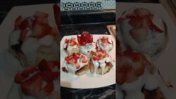 ROLES DE CANELA EN AIR FRYER #postre #parati #receta #viral #fresas #airfryer #freidoradeaire