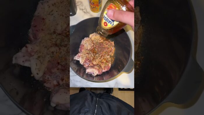 Receta fácil en freidora de aire #food #cocina #reels #shorts #recetas #goodvibes #viral #foodie
