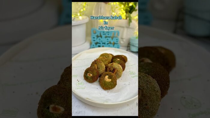 Restaurant Style Hara Bhara Kebab | Air Fryer Magic! ✨#recipe