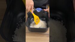 Rico arroz en Freidora de Aire, suscribete para mas #recetasfáciles #shorts #recetas #alimentossanos