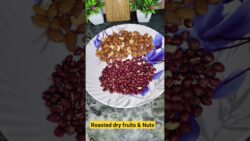 Roasted in Airfryer 😊#trending #recipe #food #dryfruits #cooking #shorts #youtubeshorts