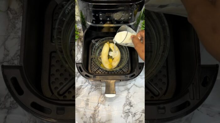 Soft Banana Cake in Air Fryer | Easy 1-Egg Cake Recipe | No Oven