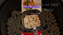 Spicy Cashews Roast Air Fryer Recipe Ideas Super Crisp Masala  Without Oil #shortvideo #shorts