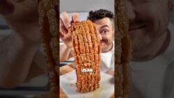 🔥 TORREZNO O CHICHARRÓN en freidora de aire 🔥🥓 #torrezno #freidoradeaire #recetafacil #airfryer