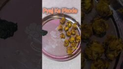 Tel ke bina Pyaz ke Pakode 😍 | Air Fryer Crispy Pakora !! #Shorts #food #viral #shortsfeed #cooking