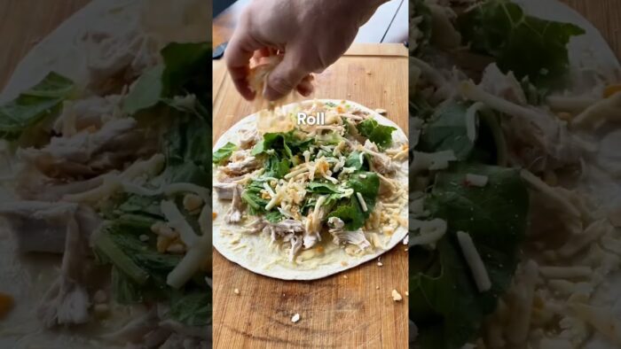 The 7-Minute Air Fryer «Leftover» Wrap 🌯🔥