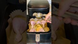 🤗 This air fryer recipe is for working people 😋 #shorts #airfryer #easyrecipe #quickrecipe #viral