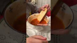 Tomato soup homemade. #delicioso #sopa #shortsvideo #homemadefood #thermomixtm6 #chefathome