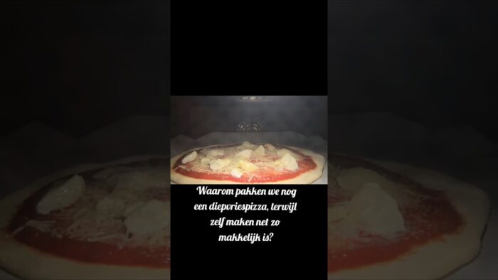 Waarom kopen we nog diepvries pizza? Zelf maken is net zo makkelijk en lekkerder