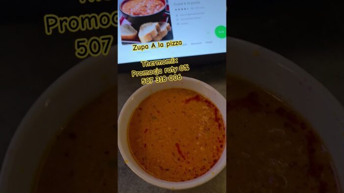 Zupa A la pizza z Thermomix #Thermomix #przedstawicielthermomix #zupaalapizza #zupazthermomix