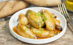 Alitas de pollo agridulces
