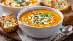 Crema de calabaza casera de Jordi Cruz para el invierno