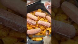 mira esta receta con tu freidora de aire #shortsviral #viral