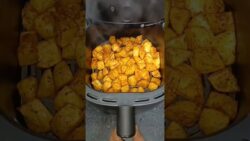 roasted potato in air fryer | #viral #airfryer #potato #shorts #ytshorts #recipe