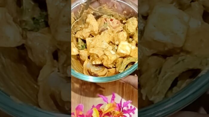 viral less oil paneer tikka in airfryer/airfryer recipe#youtubeshorts #ytshorts #cooking #trending
