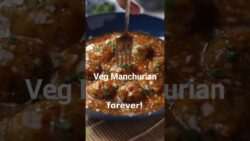 ¡Una receta de Veg Manchurian más saludable que te robará el corazón! #vegmanchurian #airfryerrecipe