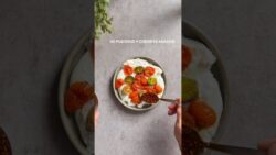 16/20 recetas en #airfryer . Puerros y tomates asados