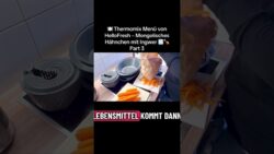🍽️ Thermomix Menü von HelloFresh – Mongolisches Hähnchen mit Ingwer 👨‍👩‍👧‍👦🍗 Part 3