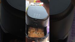 5 Minute Air Fryer Bread Pizza Recipe 🍕❤️|Air Fryer Series episode- 2 | #airfryer #philipsairfryer