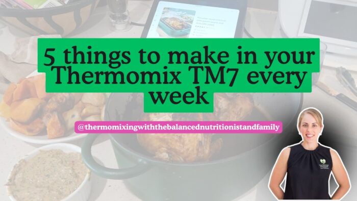 5 cosas para hacer en tu Thermomix TM7 cada semana