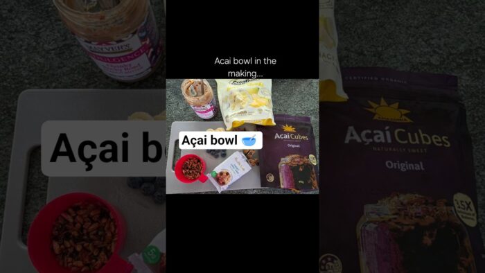 Açai bowl in the TM7 #thermomixconsultant #Acaibowl
