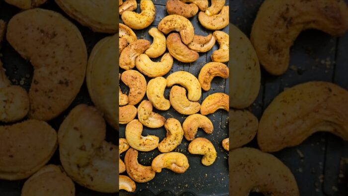 Air Fryer Cashew Snack Recipe | Crispy, golden, and perfectly roasted 🌟#viral#ytshorts #snackhack
