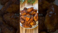 Air Fryer Chicken Wings Recipe #shorts #cooking #food #chickenrecipe #airfryer #basanteezkitchen