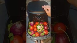 😮😮Air Fryer Tomato Onion Gravy🥘 🔥 | Lets try ✅️ #shorts