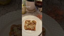 Air fryer bread pizza recipe #food#foodpassion#breakfastrecipes#foodblogger#homecuisine#recipe#fyp