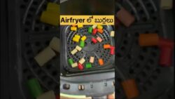 Airfryer  లో బుర్రలు recipe in Telugu #airfryer #airfryerrecipes #teluguvlogs #aadhyasrikoreavlogs