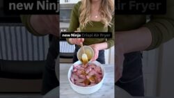 Alitas de pollo crujientes hechas en freidora de aire, mejores que las de pub