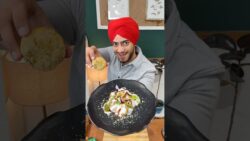 Aloo tikki chaat recipe | Day-4 of 7 days Air fryer challenge 😱| street food #shorts #shortsfeed