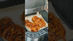 Amazing Air Fryer Peri Peri Chicken Breast Recipe😋 #shorts #airfryer #chicken #chickenrecipe