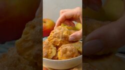 Apfelkrapfen a.d. Airfryer 🍎😋 #EinfachTasty #Apfelkrapfen #AirfryerRezept #SchnelleRezepte