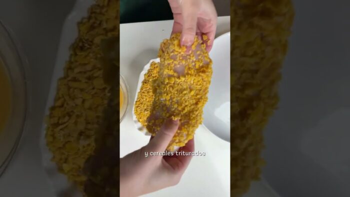 Aprovecha tu airfyer con esta receta POLLO CON QUESO Y JAMÓN 🤤